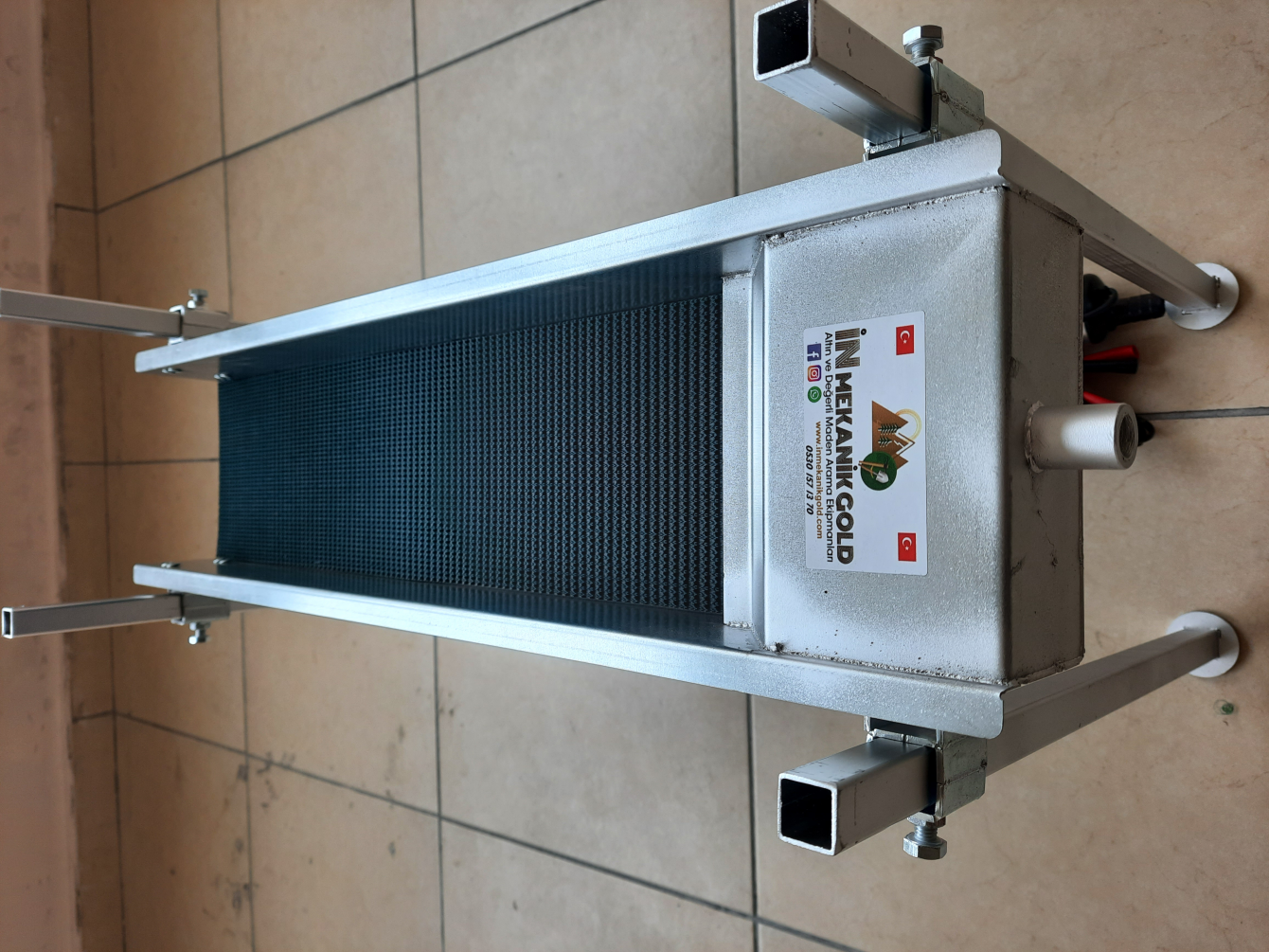 Konsantre yıkama savagı micron eleme ayrıştırma altın eleme MOTOR KARGO DAHİL 